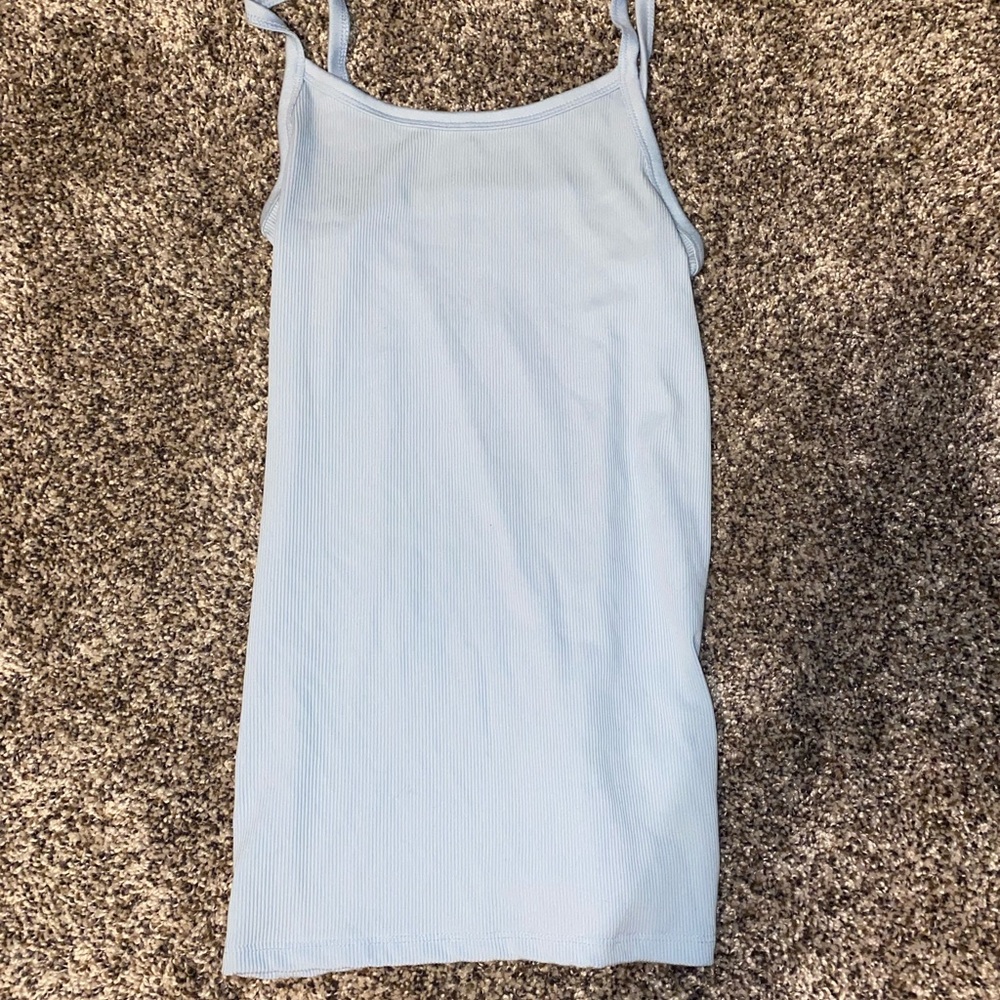 Light blue cami